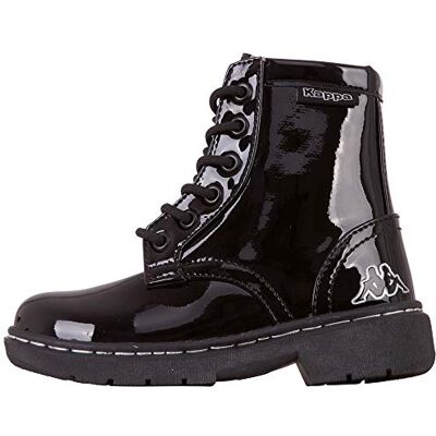 Kappa Deenish Shine Kids, Basket Mixte Enfant, 1115 Black Silver, 31 EU Kappa Deenish Shine Kids, Basket Mixte Enfant, 1115 Black Silver, 31 EU