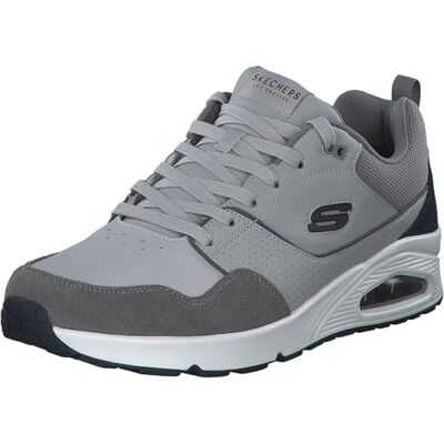 Skechers - UNO Retro One - Gris - 6 - Chaussures Skechers - UNO Retro One - Gris - 6 - Chaussures