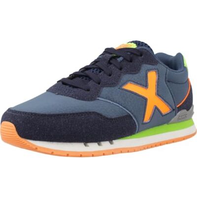 Munich Baskets Dash 167 unisexes pour enfant, bleu, 37 EU, bleu, 37 EU Munich Baskets Dash 167 unisexes pour enfant, bleu, 37 EU, bleu, 37 EU