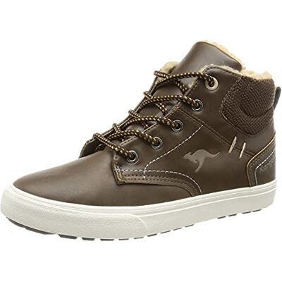 KangaROOS KAVU X, Basket Mixte Enfant, Sable Marron Foncé, 32 EU KangaROOS KAVU X, Basket Mixte Enfant, Sable Marron Foncé, 32 EU