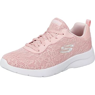 Skechers Bobs Squad-Tough Talk, Baskets Femme, Rose, 38 EU Skechers Bobs Squad-Tough Talk, Baskets Femme, Rose, 38 EU