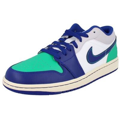 NIKE Baskets basses Air Jordan 1 pour homme, Voile Deep Royal Blue 147, 45.5 EU NIKE Baskets basses Air Jordan 1 pour homme, Voile Deep Royal Blue 147, 45.5 EU