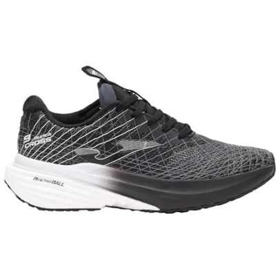 Joma Chaussures de course, 40-46, amortissement réactif et stabilité Noir, blanc, 43 EU Joma Chaussures de course, 40-46, amortissement réactif et stabilité Noir, blanc, 43 EU