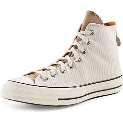 Converse Baskets Chuck 70 Crafted Stripe pour homme, Sable du désert Egret, 36.5 EU Converse Baskets Chuck 70 Crafted Stripe pour homme, Sable du désert Egret, 36.5 EU