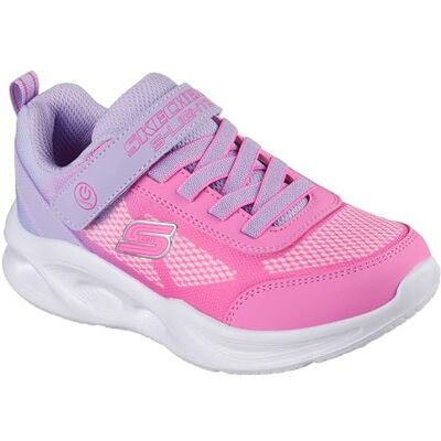 Baskets Skechers Sola Glow à Lumière - Filles Rose/Violet - UK 1 Baskets Skechers Sola Glow à Lumière - Filles Rose/Violet - UK 1