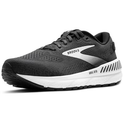 Brooks Baskets Ariel GTS 24 pour femme, 36,5 EU, Ébène/noir/blanc, 36.5 EU Brooks Baskets Ariel GTS 24 pour femme, 36,5 EU, Ébène/noir/blanc, 36.5 EU