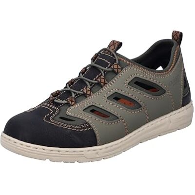 Rieker Chaussures basses pour homme 08665, Combinaison verte., 43 EU Rieker Chaussures basses pour homme 08665, Combinaison verte., 43 EU