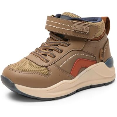 Bisgaard Mixte Enfant Drake Tex Basket, Taupe, 33 EU Bisgaard Mixte Enfant Drake Tex Basket, Taupe, 33 EU
