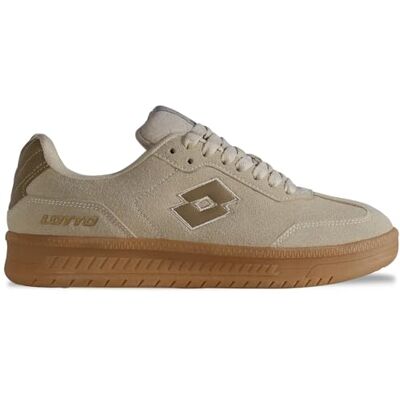 Lotto Baskets unisexes Makera SC, sable taupe, 46 EU Lotto Baskets unisexes Makera SC, sable taupe, 46 EU