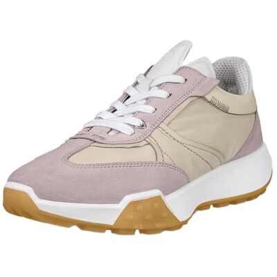 ECCO Baskets rétro W pour femme, violet glacé/citron vert/blanc, taille 38 EU, Violet Ice Limestone White, 38 EU ECCO Baskets rétro W pour femme, violet glacé/citron vert/blanc, taille 38 EU, Violet Ice Limestone White, 38 EU