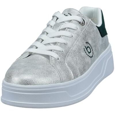 bugatti 435-AIE03 Baskets pour femme Argenté/vert foncé Taille 36 EU, argenté, vert foncé, 36 EU bugatti 435-AIE03 Baskets pour femme Argenté/vert foncé Taille 36 EU, argenté, vert foncé, 36 EU