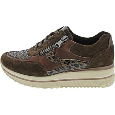 Waldläufer K-Luana Chaussures de sport à lacets Marron Waldläufer K-Luana Chaussures de sport à lacets Marron