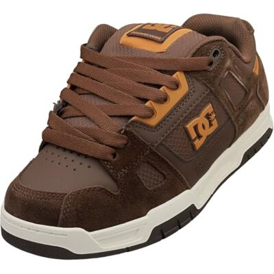 DC Shoes DC Stag Baskets à col bas pour homme, 212 Brown, 41 EU DC Shoes DC Stag Baskets à col bas pour homme, 212 Brown, 41 EU