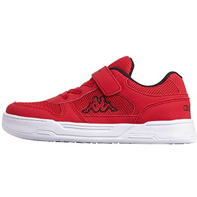 Kappa Baskets Dalton Kids unisexes, rouge, 25 EU Kappa Baskets Dalton Kids unisexes, rouge, 25 EU