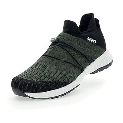 Chaussures UYN Femme Free Flow Tune - Vert Militaire - 38 Chaussures UYN Femme Free Flow Tune - Vert Militaire - 38