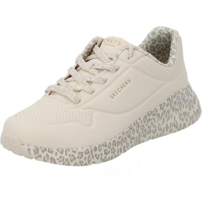 Skechers UNO Lite Subtle Prints Baskets basses synthétiques pour femme Beige, Blanc., 36 EU Skechers UNO Lite Subtle Prints Baskets basses synthétiques pour femme Beige, Blanc., 36 EU