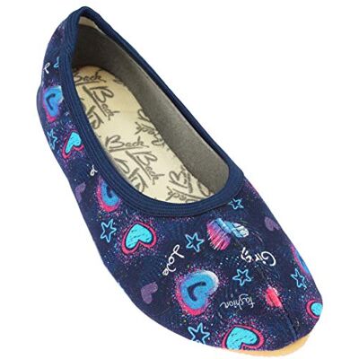 Beck Chaussures de gymnastique pour filles - Bleu - Gymnastics shoes Beck Chaussures de gymnastique pour filles - Bleu - Gymnastics shoes
