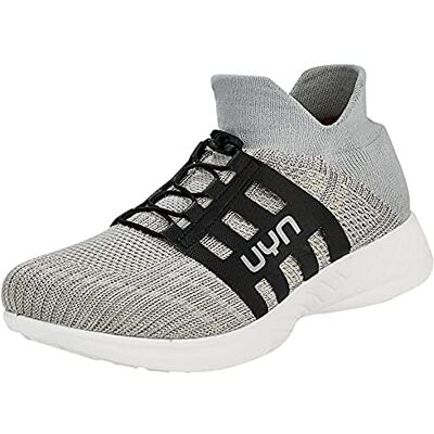 UYN Baskets Free Flow Metal Tune pour homme, gris argenté, 47 EU UYN Baskets Free Flow Metal Tune pour homme, gris argenté, 47 EU
