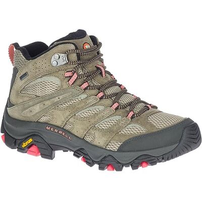 Merrell Bottes de marche Moab 3 Mid GTX pour femme, olive, pointure 42 Merrell Bottes de marche Moab 3 Mid GTX pour femme, olive, pointure 42