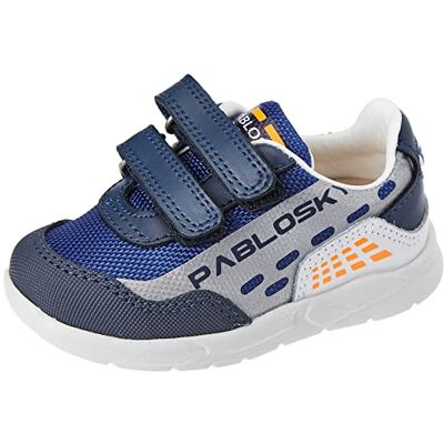 Pablosky 291420, Basket Mixte bébé, Bleu, 20 EU, Bleu, 20 EU Pablosky 291420, Basket Mixte bébé, Bleu, 20 EU, Bleu, 20 EU