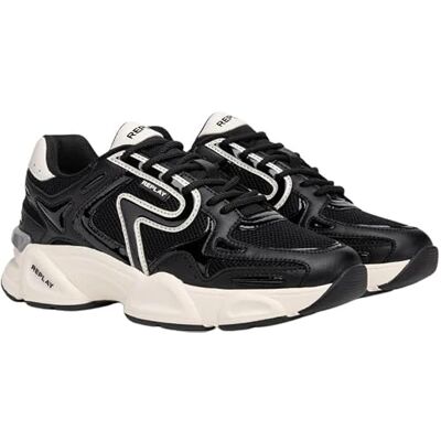 Replay Destiny W FINE Baskets pour femme Noir et blanc 008 Taille 36 EU, 008 Black White., 36 EU Replay Destiny W FINE Baskets pour femme Noir et blanc 008 Taille 36 EU, 008 Black White., 36 EU