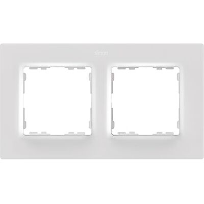 Simon - Marco 82 Concept 8200627-090 - Blanc Mat - Plaque Simon - Marco 82 Concept 8200627-090 - Blanc Mat - Plaque