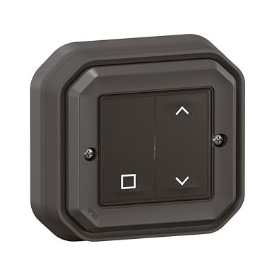 Legrand , Plexo New Connected 069883L Interrupteur de volet roulant pour pièces humides Smart Home sans fil, sans batterie, application Home+Control, IP55 IK07 résistant à l'eau et aux chocs - Legrand , Plexo New Connected 069883L Interrupteur de volet roulant pour pièces humides Smart Home sans fil, sans batterie, application Home+Control, IP55 IK07 résistant à l'eau et aux chocs -