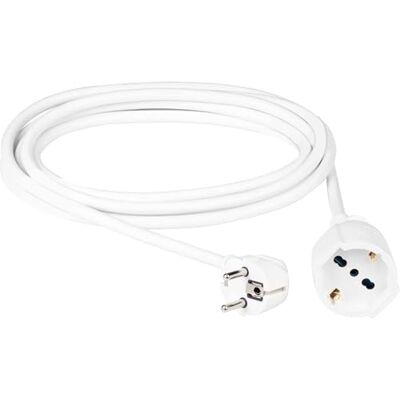 POLY POOL PP2623QB Rallonge 250V Blanc 3m Sécurité Enfants POLY POOL PP2623QB Rallonge 250V Blanc 3m Sécurité Enfants