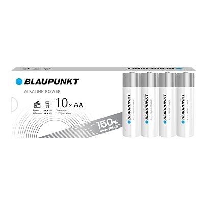 Blaupunkt LR6 - Piles alcalines AA - Lot de 10 Blaupunkt LR6 - Piles alcalines AA - Lot de 10