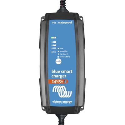 Victron Energy Blue Smart IP65 24-Volt 5 amp 230V Chargeur de Batterie, Bluetooth (CEE 7/17) Victron Energy Blue Smart IP65 24-Volt 5 amp 230V Chargeur de Batterie, Bluetooth (CEE 7/17)