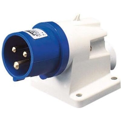 Gewiss Spina Fissa Parete 90 Gradi IP44 2P+T 16A 200-250V 50/60Hz Blu Cablaggio A Vite Gewiss Spina Fissa Parete 90 Gradi IP44 2P+T 16A 200-250V 50/60Hz Blu Cablaggio A Vite