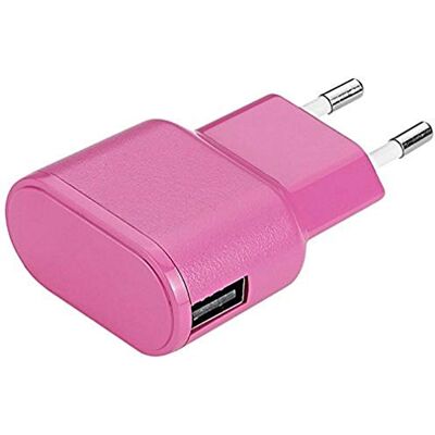 Chargeur Mur USB Aiino 1A Rose - Chargeur Mur Chargeur Mur USB Aiino 1A Rose - Chargeur Mur