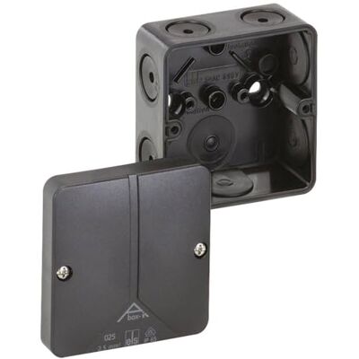 Spelsberg Boite de raccordement Abox-i 025-L/sw 49190201 (L x l x H) 80 x 80 x 52 mm noir IP65 Spelsberg Boite de raccordement Abox-i 025-L/sw 49190201 (L x l x H) 80 x 80 x 52 mm noir IP65