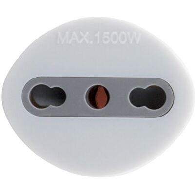 Adaptateur Zenitech M France / F Italie Blanc - Voyage Adaptateur Zenitech M France / F Italie Blanc - Voyage