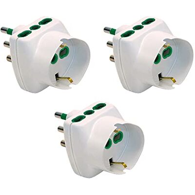 FANTON 82240-B3 Schuko/bipasso 3 voies, 16A, système vertical FANTON 82240-B3 Schuko/bipasso 3 voies, 16A, système vertical