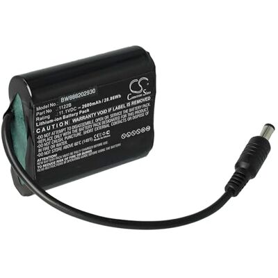 vhbw Batterie compatible avec Venture Heat ZMCB2200 MC-1645 Gants de moto chauffants (2600 mAh, 11,1 V, Li-Ion) vhbw Batterie compatible avec Venture Heat ZMCB2200 MC-1645 Gants de moto chauffants (2600 mAh, 11,1 V, Li-Ion)