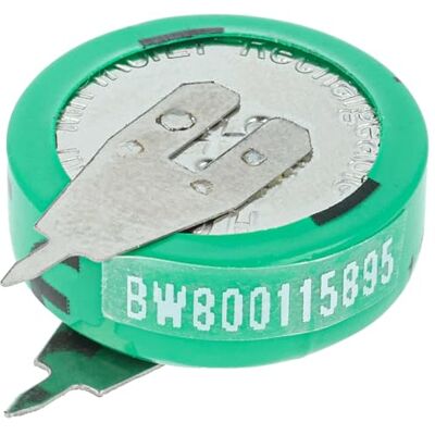 Vhbw Pile bouton NiMH 80mAh 1,2V - Rechargeable pour lampes solaires Vhbw Pile bouton NiMH 80mAh 1,2V - Rechargeable pour lampes solaires