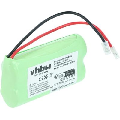 vhbw Batterie Pack de 2X AA Mignon pour Divers appareils (2000mAh, 2,4V, NiMH) vhbw Batterie Pack de 2X AA Mignon pour Divers appareils (2000mAh, 2,4V, NiMH)