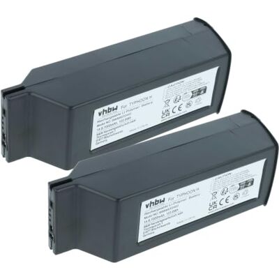 vhbw Lot de 2 batteries compatibles avec Yuneec H480, Typhoon H Drone Multicopter Quadricopter (7000 mAh, 14,8 V, Li-polymère) vhbw Lot de 2 batteries compatibles avec Yuneec H480, Typhoon H Drone Multicopter Quadricopter (7000 mAh, 14,8 V, Li-polymère)