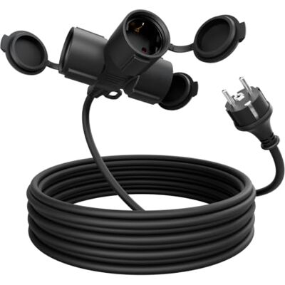 greate Rallonge 3 prises 10 mètres d'extérieur Étanche IP44-3 prises Multiprise Rallonge extérieure 10 m 3500 W Rallonge extérieure étanche greate Rallonge 3 prises 10 mètres d'extérieur Étanche IP44-3 prises Multiprise Rallonge extérieure 10 m 3500 W Rallonge extérieure étanche