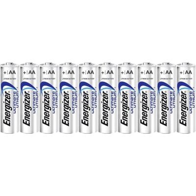 Energizer Pack de 10 Piles AA/FR6 Lithium Special Compatible, Energizer Pack de 10 Piles AA/FR6 Lithium Special Compatible,