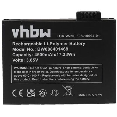 vhbw Batterie compatible avec Netgear Nighthawk M5 Router Modem Hotspots (4500 mAh, 3,85 V, Li-polymère) vhbw Batterie compatible avec Netgear Nighthawk M5 Router Modem Hotspots (4500 mAh, 3,85 V, Li-polymère)