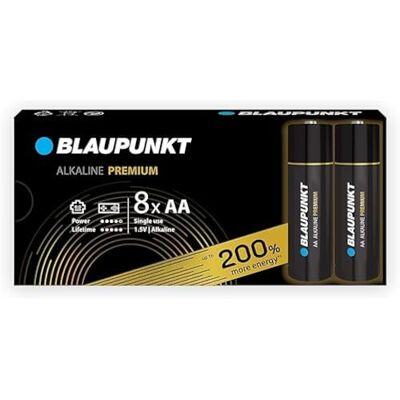 Piles alcalines AAA Blaupunkt LR3 - Batterie Piles alcalines AAA Blaupunkt LR3 - Batterie