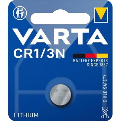 Varta Batteries Electronics CR1/3N Pile bouton au lithium 3 V Pile bouton dans blister d'origine Varta Batteries Electronics CR1/3N Pile bouton au lithium 3 V Pile bouton dans blister d'origine