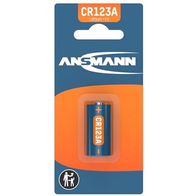 Ansmann CR 123 A Photo Lithium Blister pack pour Appareil photo avec Capacité nominale: 1500 mAh Ansmann CR 123 A Photo Lithium Blister pack pour Appareil photo avec Capacité nominale: 1500 mAh