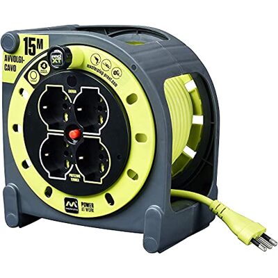 Masterplug Pro-XT Cordon d'Extension - Prises Universelles, Indicateur LED Masterplug Pro-XT Cordon d'Extension - Prises Universelles, Indicateur LED