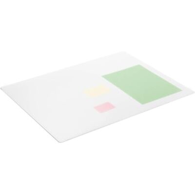 Durable Sous-main antidérapant en polypropylène transparent 65 x 50 cm Durable Sous-main antidérapant en polypropylène transparent 65 x 50 cm