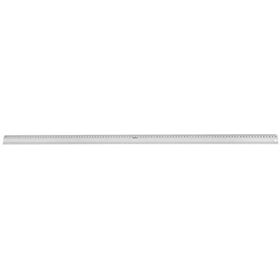Westcott Règle en aluminium 100 cm avec échelle en cm, règle de coupe antidérapante avec bord d'encre et trou de suspension Argenté E-10199 00 Westcott Règle en aluminium 100 cm avec échelle en cm, règle de coupe antidérapante avec bord d'encre et trou de suspension Argenté E-10199 00