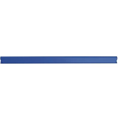 DONAU Lot de 10 rails de serrage universels DIN A4 / 4 mm pour environ 40 feuilles/bornier pour bandes brise-vue/clips de fixation/plastique PVC/bleu DONAU Lot de 10 rails de serrage universels DIN A4 / 4 mm pour environ 40 feuilles/bornier pour bandes brise-vue/clips de fixation/plastique PVC/bleu