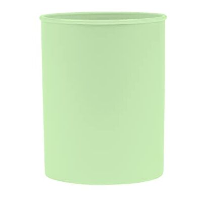 DONAU 3132101PL-06 Pot à crayons en plastique / 1 pièce/vert pastel/pour bureau, école, maison et enfants/produit en polypropylène Organiseur de bureau et boîte de rangement pour crayons DONAU 3132101PL-06 Pot à crayons en plastique / 1 pièce/vert pastel/pour bureau, école, maison et enfants/produit en polypropylène Organiseur de bureau et boîte de rangement pour crayons